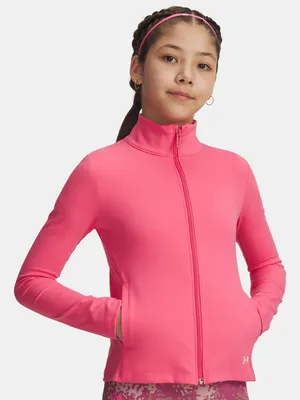 Produktbild von Under Armour Mädchen-Bewegungsjacke - Rosa YXL