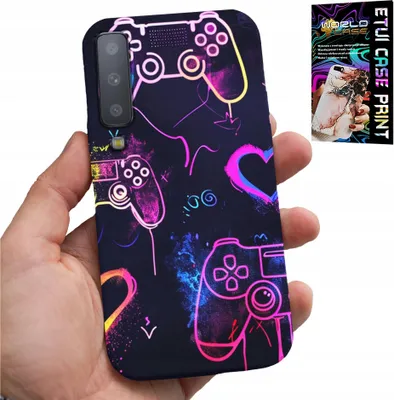 Zdjęcie produktu dla Etui Do Samsung A7 2018 - Case Dla Gracza, Gra, Wzory Dla Gamera