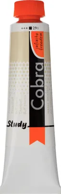 Immagine prodotto di Cobra Study Vernice ad olio miscelabile con acqua Tubo 40 ml Titaniumbuff 291