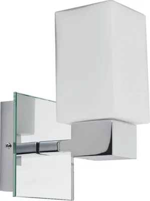 Produktbild von Paulmann Altea Wandleuchte Chrom Opal Glas Würfel max. 10W GX24q-1 ohne Leuchtmittel