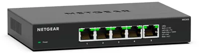 Produktbild von NETGEAR MS305 - Switch - Multi-Gigabit - unmanaged - 5 x 100/1000/2.5G - Desktop, wandmontierbar