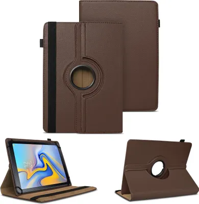 Produktbild von Schutzhülle für T-Mobile REVVL Tab 5G Tablet Hülle Tasche Case 360 Grad DrehbarFarben:Braun