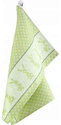 Produktbild von Zwoltex Geschirrtuch Szaroli Ostern Geschenk Baumwolle
