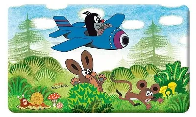 Produktbild von Trötsch Der kleine Maulwurf Frühstücksbrettchen Flugzeug