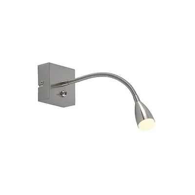 Produktbild von Lindby Jolka LED-Leselicht, Schalter, nickel