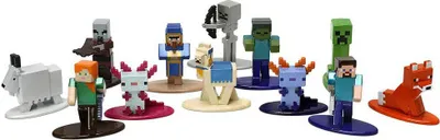 Produktbild von Minecraft Nano Figuren Display 4 Cm Mehrfarbig Mehrfarbig One Size