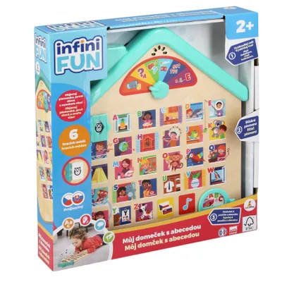 Produktbild von Infini FUN Holzhaus mit Alphabet