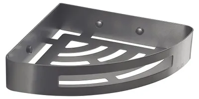 Produktbild von Gedy SMART Eck-Duschregal, 210x45x210mm, gun metal