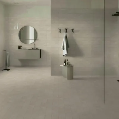 Imagen del producto de CASA39: Gres porcelánico con efecto cemento, 11x60 cm, colección Caesar Join