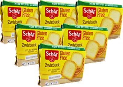Produktbild von Schär Zwieback, glutenfrei 6 x175g