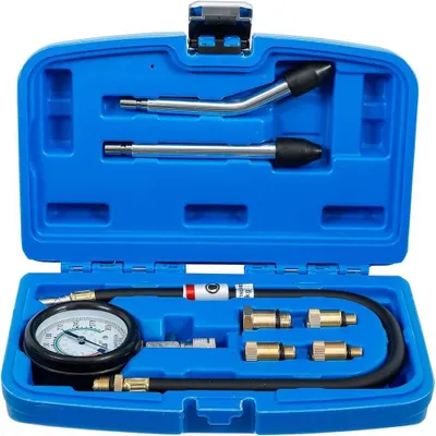 Image de Kit Compressiomètre pour Moteurs à Essence - 9669 - Mesure Précise et Fiable - Diagnostic Moteur Facile - D-Work