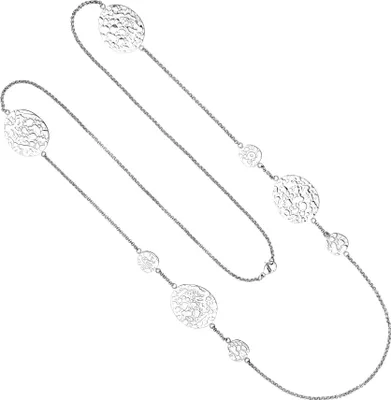 Produktbild von Collier Halskette aus Edelstahl 90 cm Kette