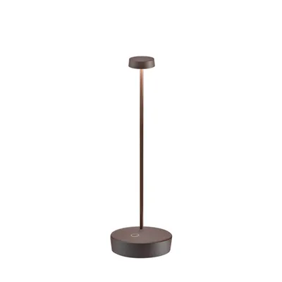 Produktbild von Swap Pro Corten LED-Tischleuchte, wiederaufladbar und dimmbar