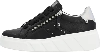 Zdjęcie produktu dla Rieker Rock/Lorica/Dickson buty damskie sznurowane czarne rekreacyjne, rozmiar buta:36 EU