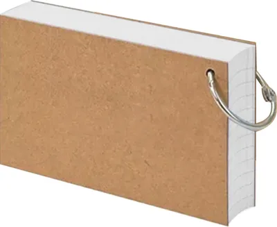 Produktbild von Farbige Karteikarten, Lernkarten mit Metallring, glattes Schreibgefühl, verdicktes Papier, kein Ausbluten der Tinte, Notizkarten, linierte Lernkarten