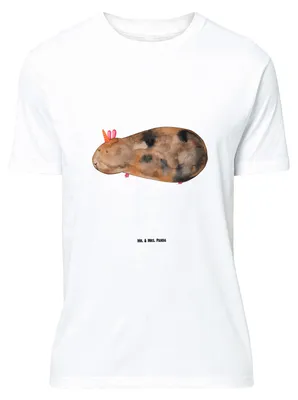 Produktbild von Mr. & Mrs. Panda Größe M T-Shirt Einhorn Meerschweinchen - Weiß - Geschenk, Herren, Tshirt, mit Spruch, Shirt, Unicorn, Meerhörnchen, Meerschwein, Einhörner