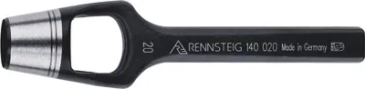 Immagine prodotto di Rennsteig Henkellocheisen Ø 20 mm Locheisen Lochstanzer Stanzer 1400200