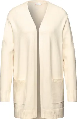 Produktbild von Street One Cardigan 'Offener Cosy Cardigan', A253969, soft beige, Gr. 36