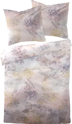 Produktbild von Dormisette Mako-Satin Bettwäsche-Garnitur Dessin 04462 Farbe 060 - 155x220 + 80x80 cm