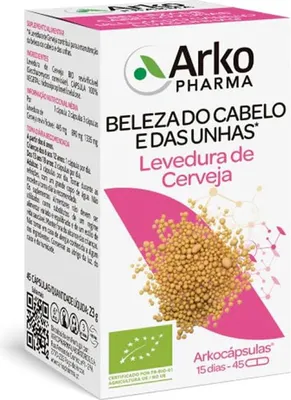 Zdjęcie produktu dla Drożdże piwne Arkopharma 45 kapsułek