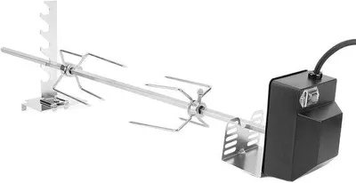 Produktbild von Elektrische Grillset mit Motor für große Grills 33lb Laadvermogen, 29 Zoll RVS Grillspieß, Automatikfunktion