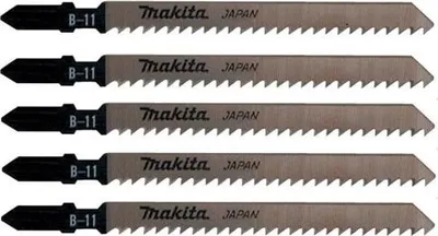 Productafbeelding van Zaagbladen voor reciprozaag, 75 mm, type B11, voor hout, 5 stuks
