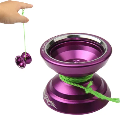 Immagine prodotto di Super Active precisione KK cuscinetti lega YOYO palla giocattolo (viola)
