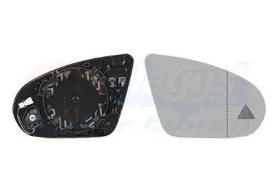 Produktbild von VAN WEZEL Spiegelglas Außenspiegel Rechts passend für MERCEDES-BENZ A-Klasse (W177) Asphärisch Beheizbar ohne Automatische Abblendung 2946836