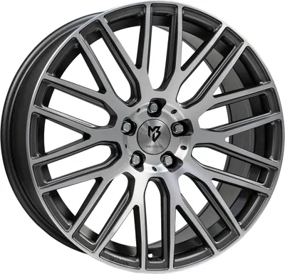 Produktbild von MB Design Felge KV4 8.5Jx18 ET 45 5x120 Grau KV48518455GFL-G2 kompatibel mit VW Amarok T5 T6.1 T6 Touareg