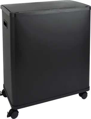 Produktbild von SVITA SR2X30 Sensormülleimer Abfalleimer 2fach 60l inkl. Inneneimer Räder Schwarz
