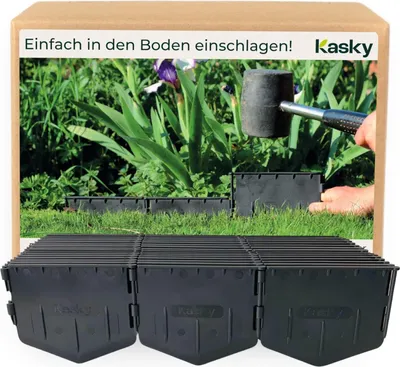 Produktbild von Kunststoffrasenränder - einfach zu installieren - 2,14 m