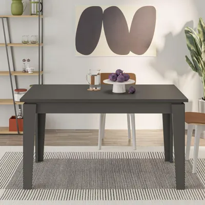 Immagine prodotto di Tavolo allungabile Tolmen 140x80 cm colore antracite