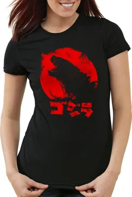 Produktbild von style3 Gojira T-Shirt Damen kaiju japan nippon kanji tokyo, Größe:S
