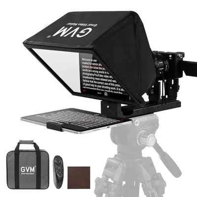 Zdjęcie produktu dla Teleprompter 12 cali ze stopu aluminium pilot zdalny do kamery