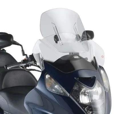 Obrázek produktu pro Čelní sklo Givi Airflow AF214G transparentní, 450-570 mm vysoké, 590 mm široké pro modely Honda