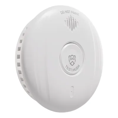 Rookmelder 3er Set, Mini-Brandmelder, optischer Sensor, 85 dB