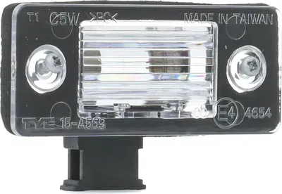Produktbild von TYC 15-0569-00-2 Kennzeichenbeleuchtung für SKODA Fabia II Schrägheck (542) C5W