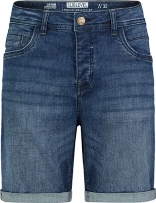 Produktbild von Sublevel Bermuda Jeans-Shorts mit umgeschlagenem Saum Größe: 29W
