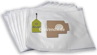 Produktbild von 10 Staubsaugerbeutel kompatibel mit VOLTA Mega U 2310 2370 + 2 Mikro-Filter