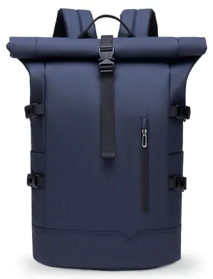 Productafbeelding van Waterdichte Rolltop Rugzak voor Laptop tot 15,6 Inch