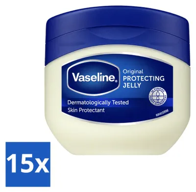 Imagen del producto de 15 unidades de Vaseline Original para el cuidado de la piel - Gel protector - 100 ml - Paquete económico - 15 piezas