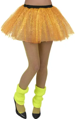 Produktbild von Tutu Tüll-Rock Petticoat gelb - Einheitsgröße