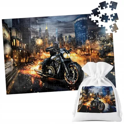 Produktbild von Puzzle Tradycyjne - Motor Motocykl - 252El