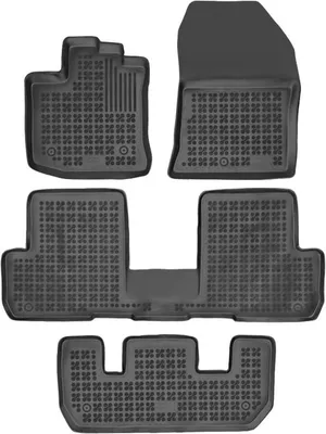 Immagine prodotto di Tappetini in gomma per auto Rezaw-Plast Dacia Lodgy 2012-2022 (7 posti)