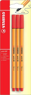Immagine prodotto di Fineliner - STABILO point 88 - 3er Pack - marcio
