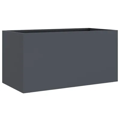 Produktbild von Pflanzkübel Anthrazit 62x30x29 cm Stahl