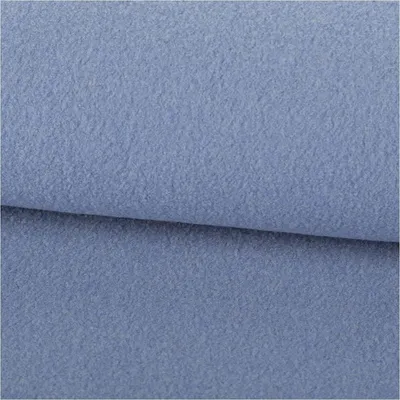 Produktbild von Mantelstoff Meterware Walkloden Wollstoff aus reiner hellblau