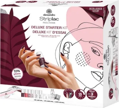 Produktbild von Alessandro Striplac Peel or Soak Deluxe Starter Kit