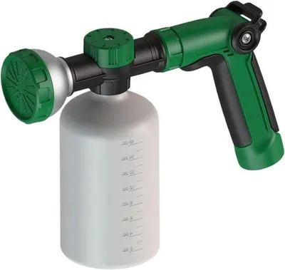 Obrázek produktu pro 500ml vysokotlaká stříkací pistole – pěnová pistole | pěnová pistole s nádržkou | vysokotlaká stříkací pistole do zahrady s multifunkční trubkovou pěnovou pistolí