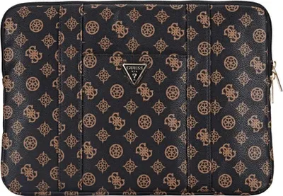 Immagine prodotto di Guess Sleeve Peony Pocket Triangle 14" Laptop Bag - Nero